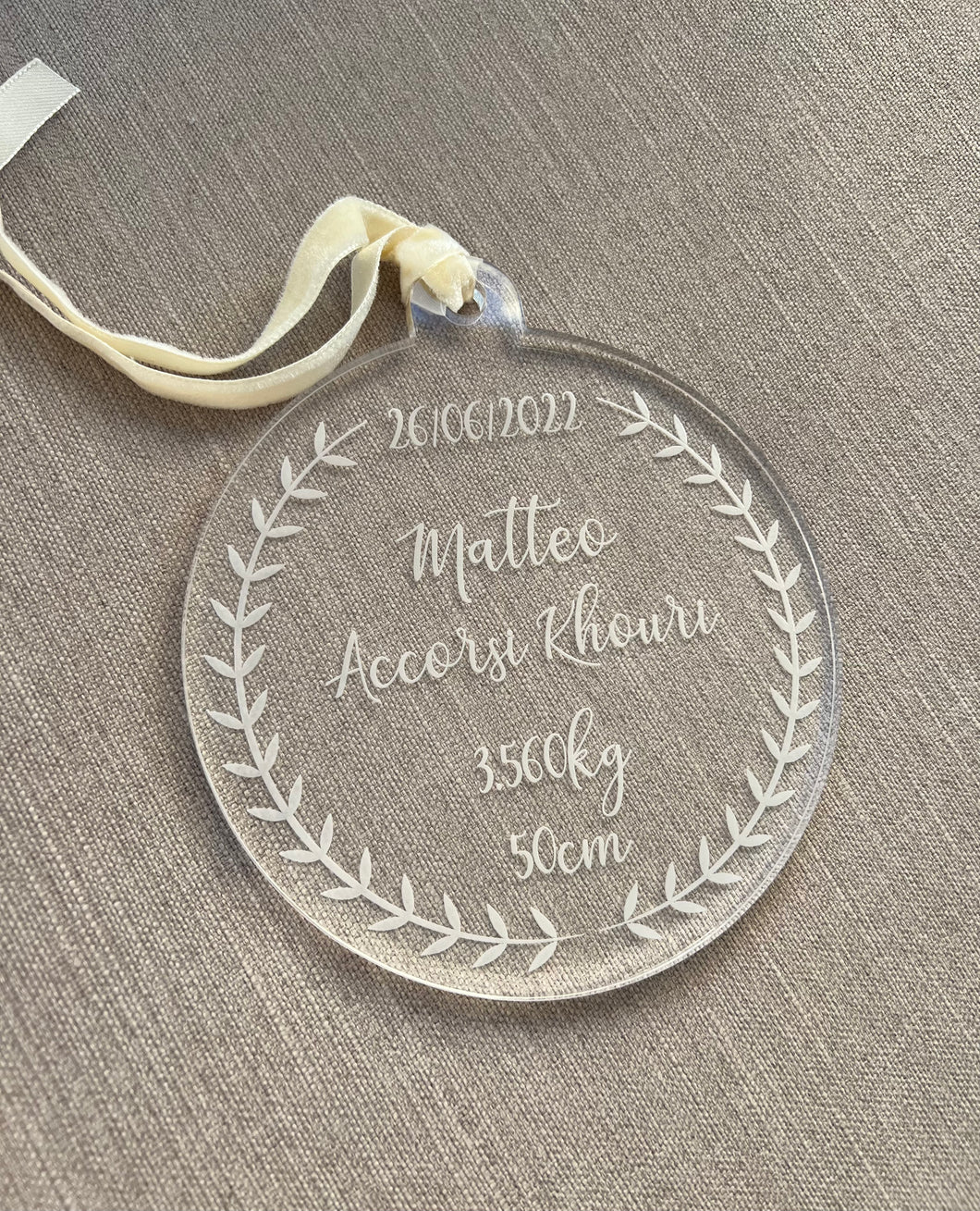 Medalha - Nascimento Bebê